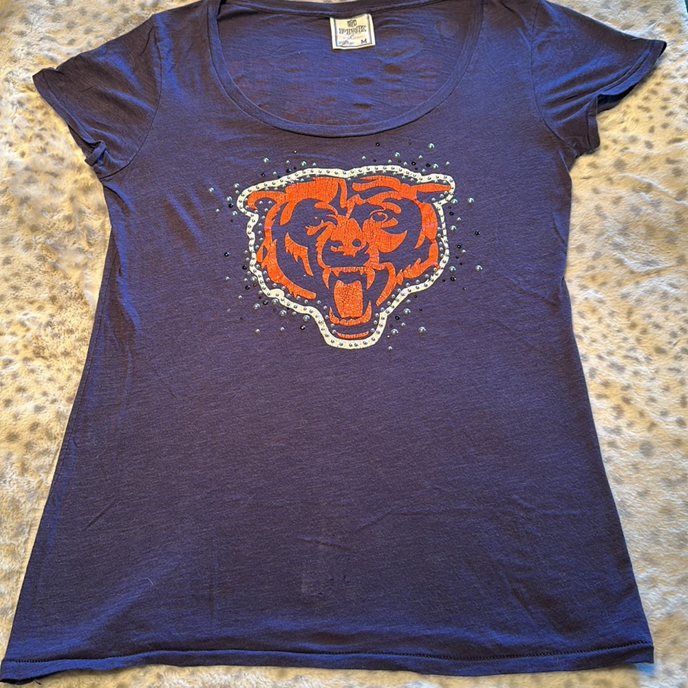 PINK NFL By Victoria’s Secret Oversized Chicago Bears Shirt - Picture 3 of 7